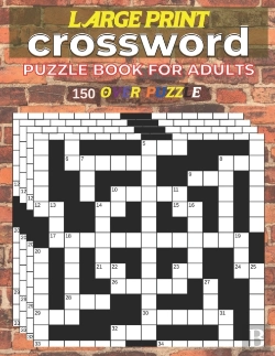 Bertrand.pt - Large Print Crossword Puzzle Book Adults 150 Over Pyzzle