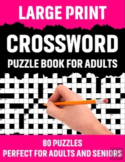 Bertrand.pt - Large Print Crossword Puzzle Book For Adults