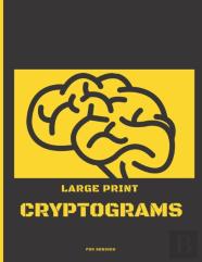 Large Print Cryptograms For Seniors
