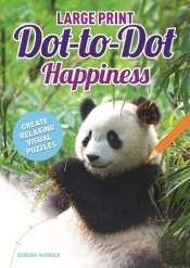 Large Print Dot-To-Dot Happiness