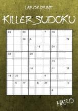 Large Print Hard Killer Sudoku