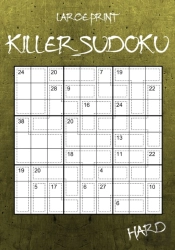 Large Print Hard Killer Sudoku