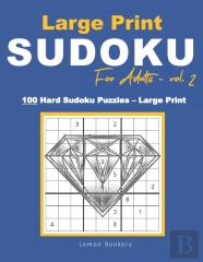 Large Print Hard Sudoku For Adults