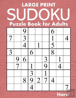 Bertrand.pt - Large Print Hard Sudoku Puzzle Book For Adults