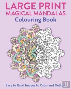 Bertrand.pt - Large Print Magical Mandalas Colouring Book