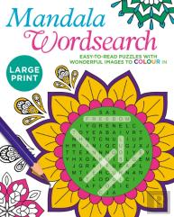 Large Print Mandala Wordsearch