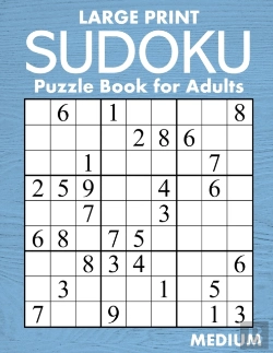 Bertrand.pt - Large Print Medium Sudoku Puzzle Book For Adults
