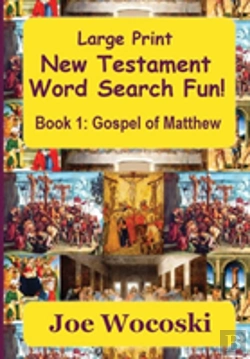 Bertrand.pt - Large Print New Testament Word Search Fun Book 1