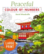 Large Print Peaceful Colour-By-Numbers