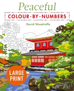 Bertrand.pt - Large Print Peaceful Colour-By-Numbers
