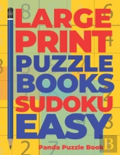 Large Print Puzzle Books Sudoku Easy