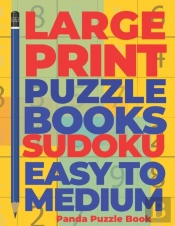 Large Print Puzzle Books Sudoku Easy To Medium