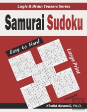 Large Print Samurai Sudoku