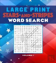 Large Print Stars And Stripes Word Search