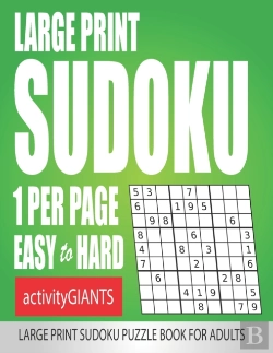 Bertrand.pt - Large Print Sudoku 1 Per Page Easy To Hard