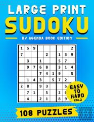 Large Print Sudoku 108 Puzzles Easy To Hard