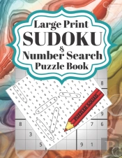 Large Print Sudoku And Number Search Puzzle Book