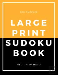 Large Print Sudoku Book
