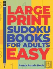 Large Print Sudoku Books For Adults Easy