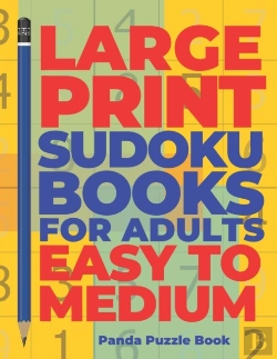 Bertrand.pt - Large Print Sudoku Books For Adults Easy To Medium