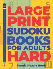 Large Print Sudoku Books For Adults Hard