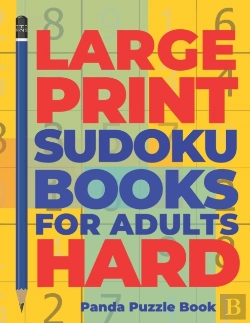 Bertrand.pt - Large Print Sudoku Books For Adults Hard