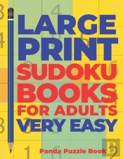 Large Print Sudoku Books For Adults Very Easy