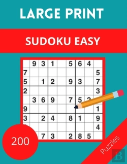 Bertrand.pt - Large Print Sudoku Easy 200 Puzzles