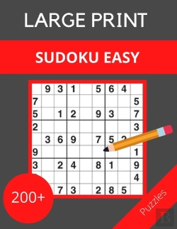 Bertrand.pt - Large Print Sudoku Easy 200+ Puzzles