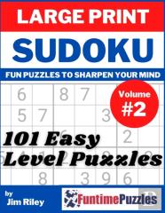 Large Print Sudoku Easy Level Puzzles