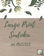 Large Print Sudoku