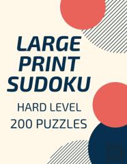 Large Print Sudoku