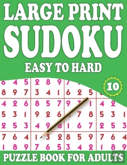 Bertrand.pt - Large Print Sudoku Puzzle Book For Adults 10