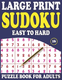 Bertrand.pt - Large Print Sudoku Puzzle Book For Adults 16