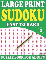 Large Print Sudoku Puzzle Book For Adults 2
