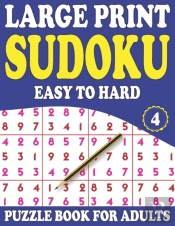 Large Print Sudoku Puzzle Book For Adults 4