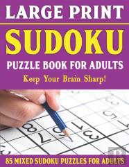 Large Print Sudoku Puzzle Book For Adults