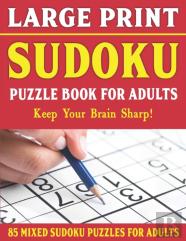 Large Print Sudoku Puzzle Book For Adults