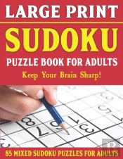 Large Print Sudoku Puzzle Book For Adults
