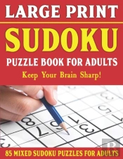 Large Print Sudoku Puzzle Book For Adults