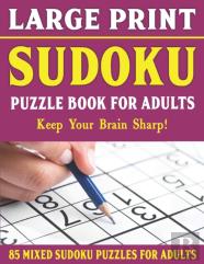 Large Print Sudoku Puzzle Book For Adults