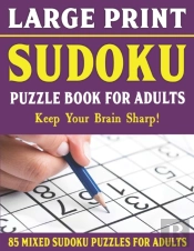 Large Print Sudoku Puzzle Book For Adults