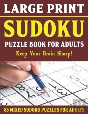 Large Print Sudoku Puzzle Book For Adults