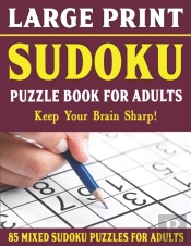 Large Print Sudoku Puzzle Book For Adults