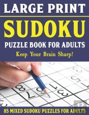 Large Print Sudoku Puzzle Book For Adults