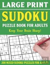 Large Print Sudoku Puzzle Book For Adults