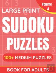 Large Print Sudoku Puzzles Book For Adults