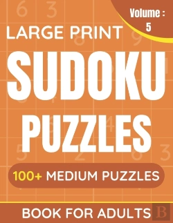 Bertrand.pt - Large Print Sudoku Puzzles Book For Adults