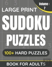 Large Print Sudoku Puzzles Book For Adults