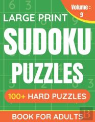 Large Print Sudoku Puzzles Book For Adults